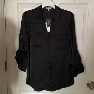 Express Black Portofino Shirt